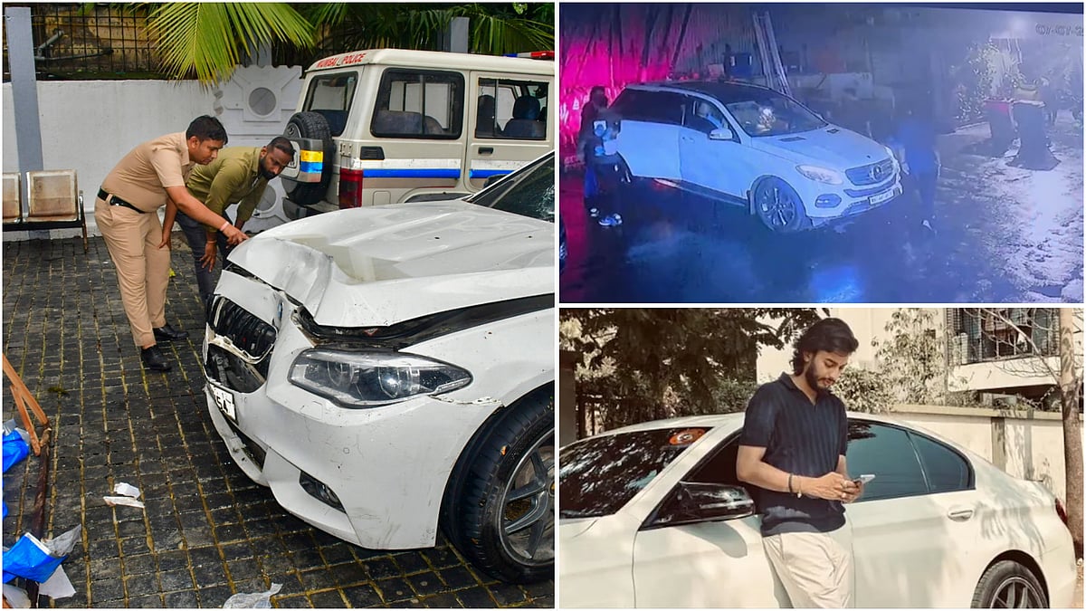 | Photo: PTI, X : Mumbai BMW Hit and Run: Two Arrested By Police; Mihir Shah On The Run